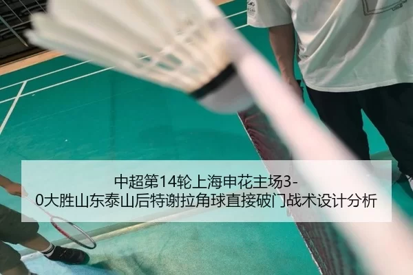 中超第14轮上海申花主场3-0大胜山东泰山后特谢拉角球直接破门战术设计分析